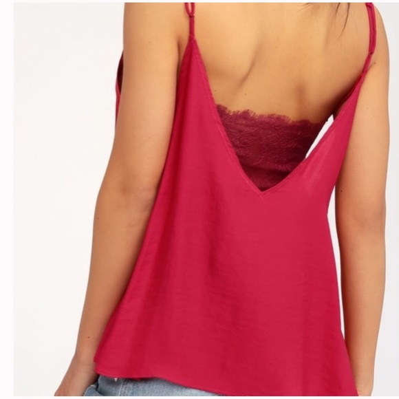 Free People Turn It On Top With Lace Bralette Attached Size Medium - Picture 2 of 6